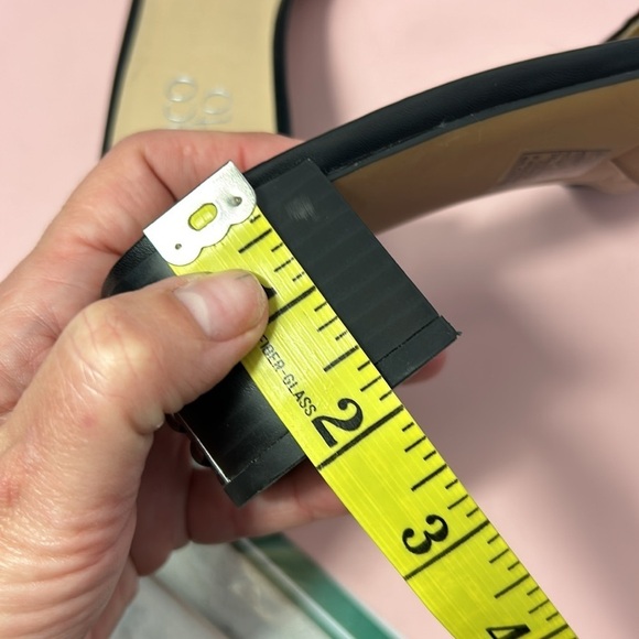 Franco Sarto Black Leather Mules - Picture 12 of 12